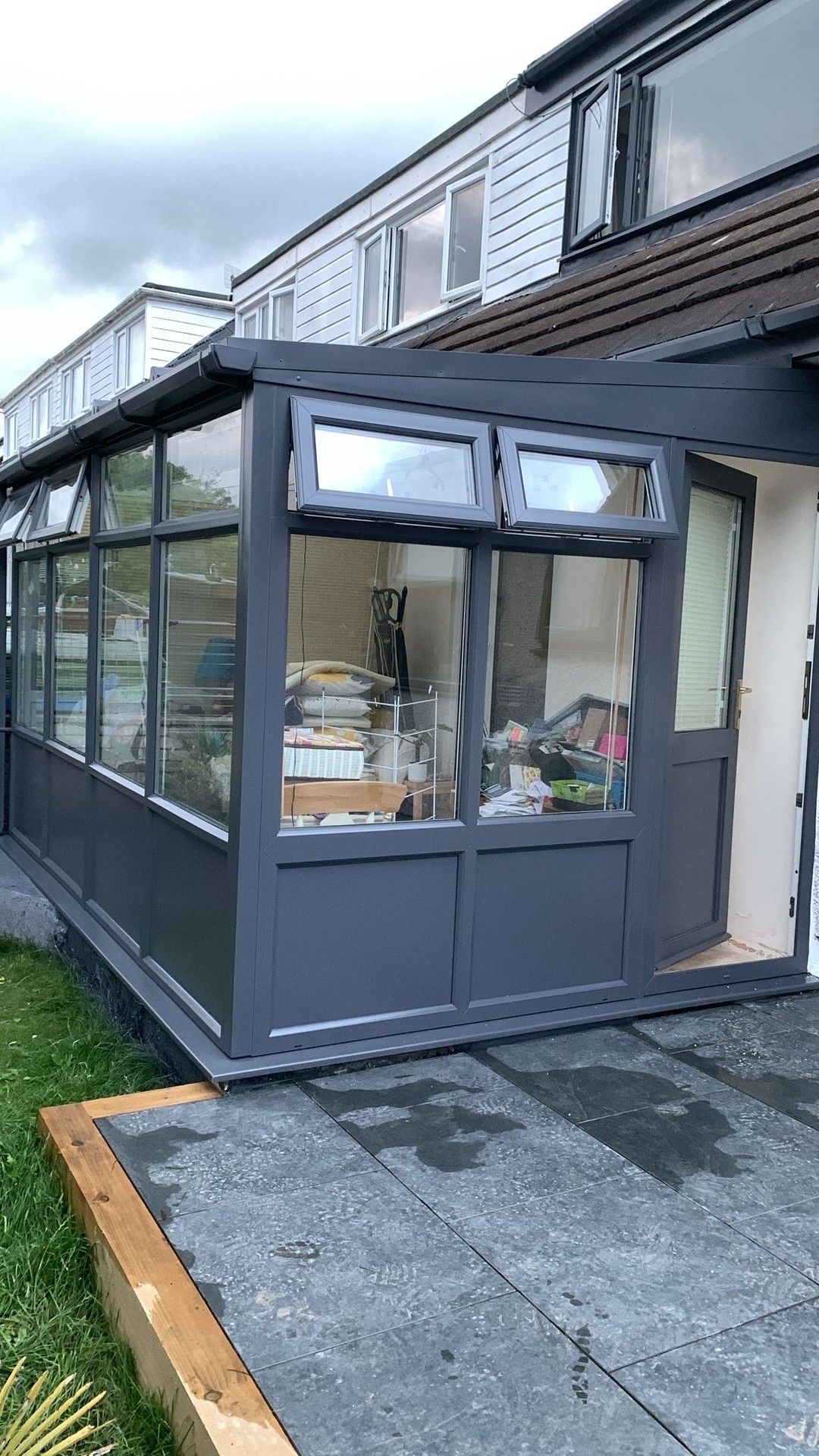Fascia’s, 2 conservatories and rear windows we did on a returning customers property in North Wales this week 😊